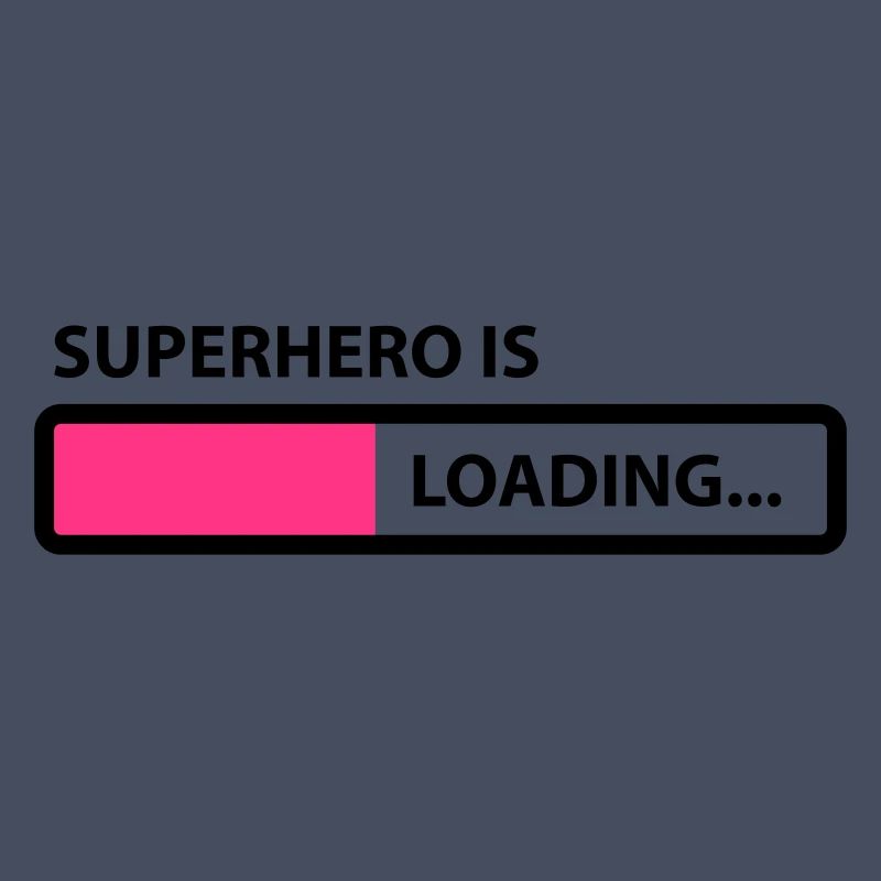superhero is loading