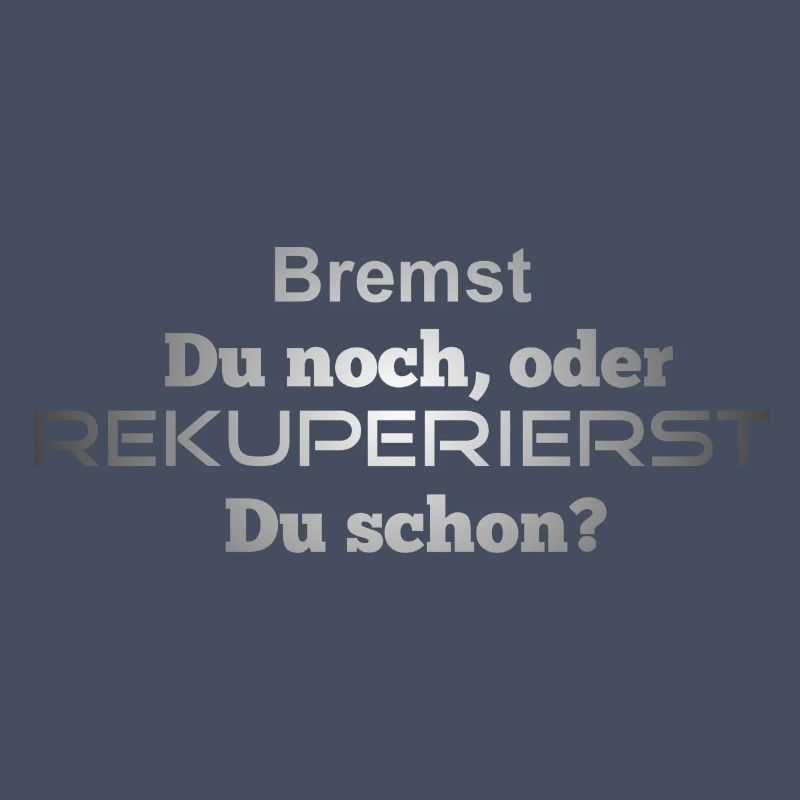 Bremst Du noch oder rekuperierst Du schon