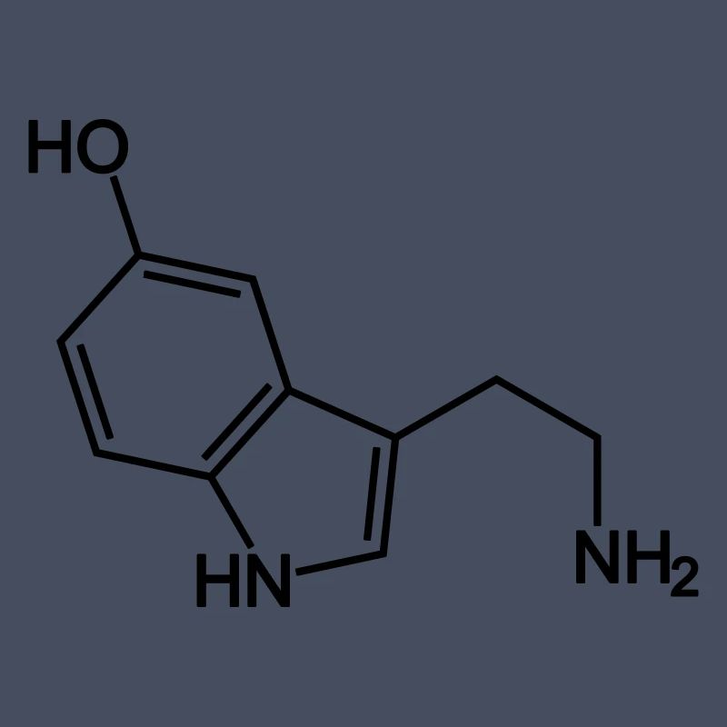 Serotonin Molecule