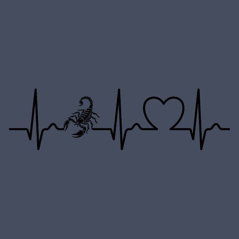 Scorpion - Dard empoisonné - Pouls - Courbe cardiaque - ECG