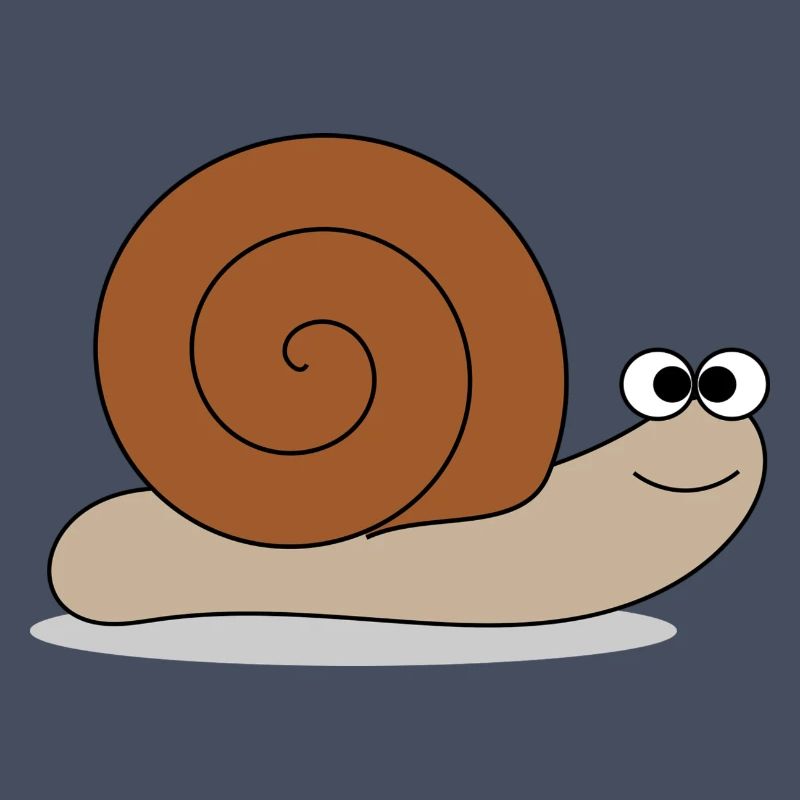 Brown escargot