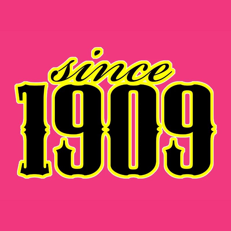 since 1909 (black)