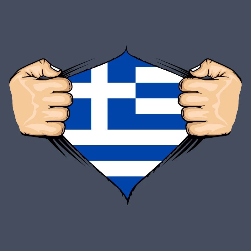 Conception du drapeau de la Grèce
