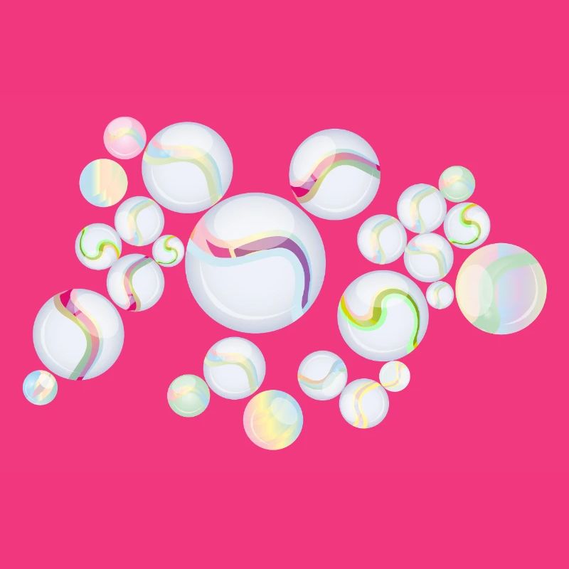 Marbles with Pattern – Shimmering Elegance
