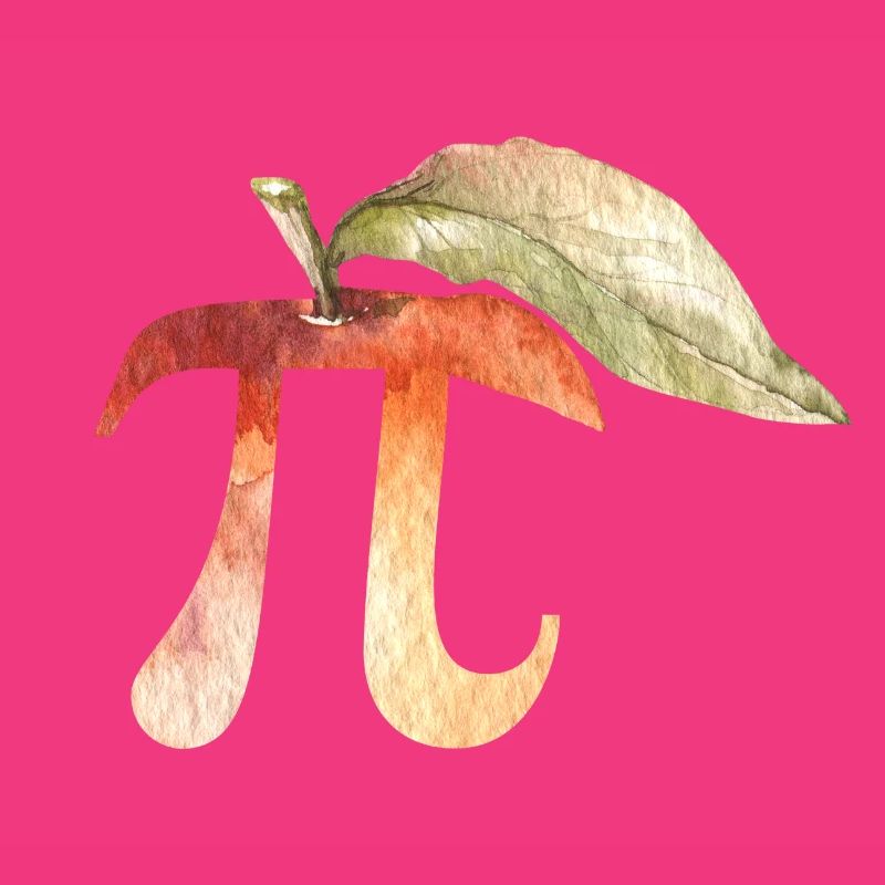 Cadeaux de science de maths de Pi jour, signe de Pi. Amants de maths