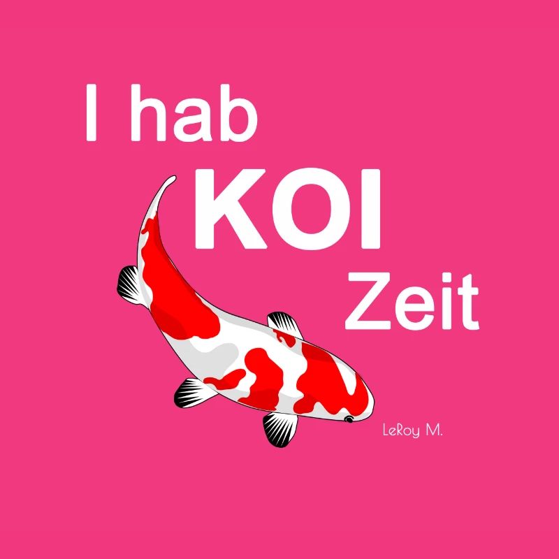 Im nächsten Leben werde ich ein Koi