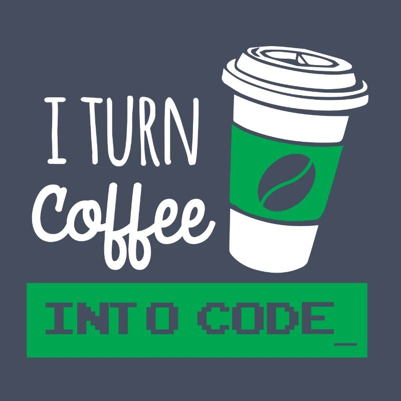 I turn coffee into developer code