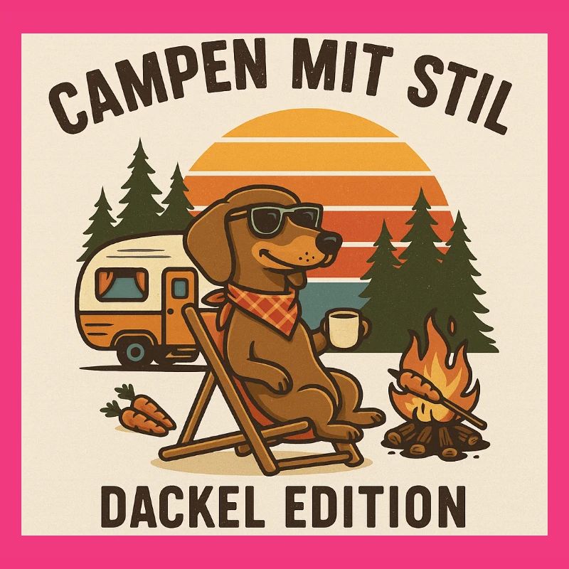 Camping avec style : Édition Teckel
