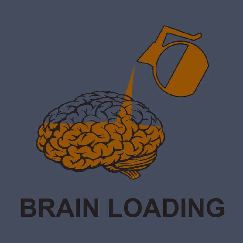 Brain loading by coffee