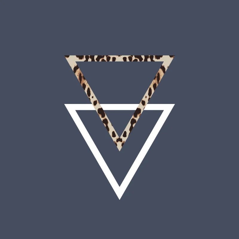 Triangles Scandinavian in Leopard optics