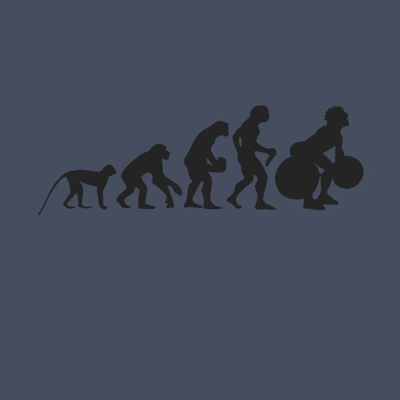 Evolution Gewichtheben