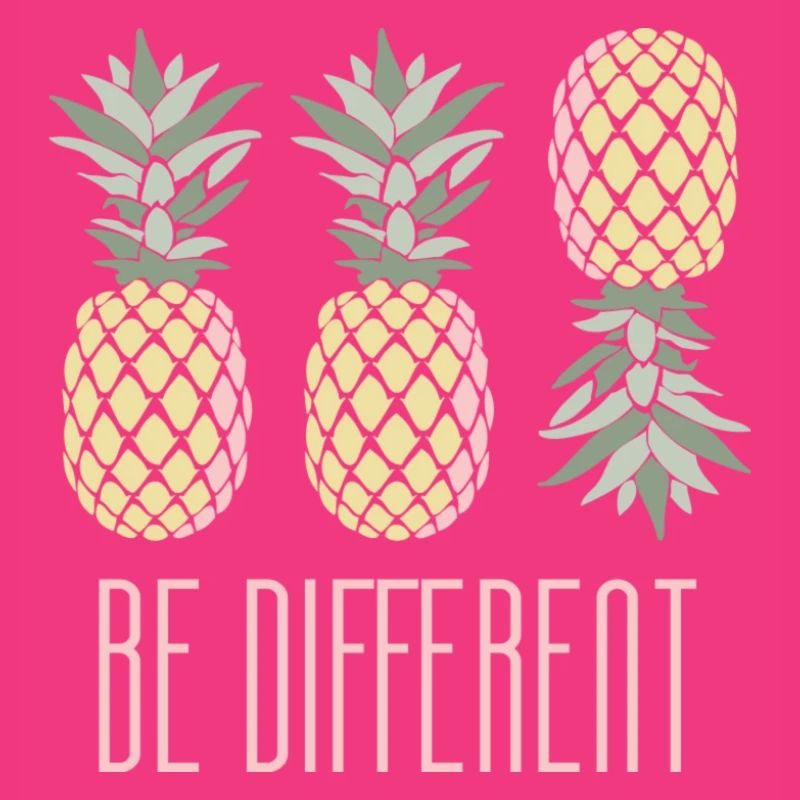 L'ananas soit différent