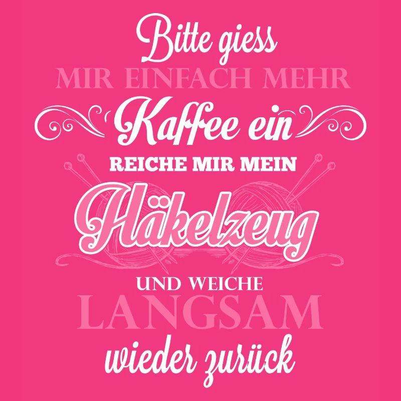 Bitte giess mir einfach mehr Kaffee ein...