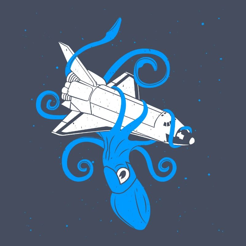 Squid vs Space Shuttle