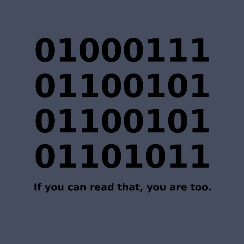 Binary / Binär Code Binärcode Funny T-Shirt