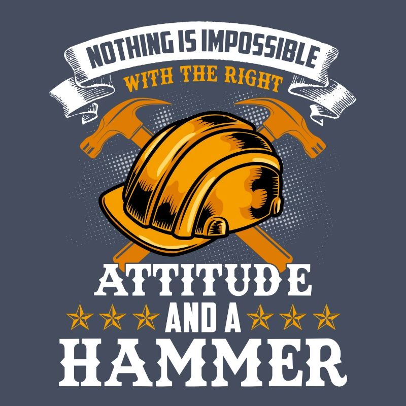 construction worker hammer