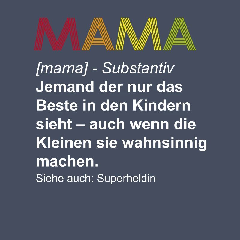 Muttertag Geschenk Mutter Mama T-Shirt