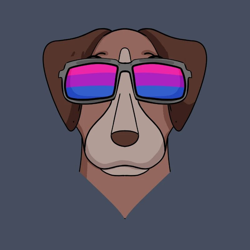 Bisexual Pointer Dog Gift