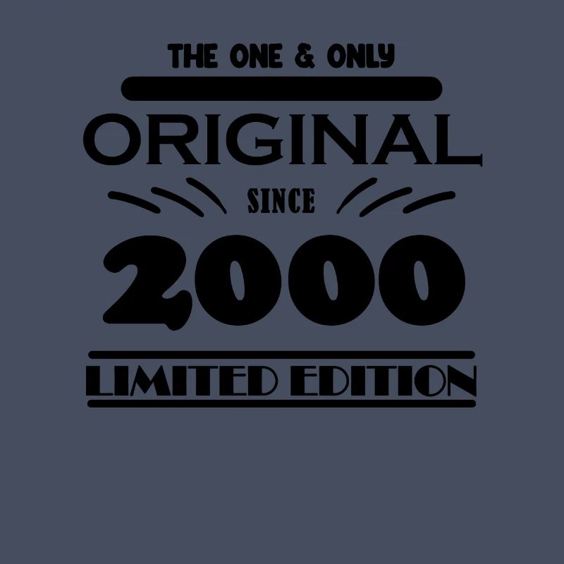 2000 - Année de construction 2000 - Année de naissance 2000