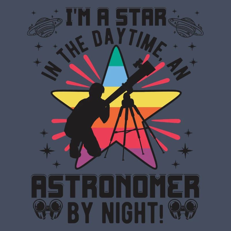 Tagsüber bin ich ein Star, nachts ein Astronom!