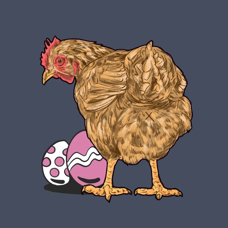 Chicken, Poultry, Poultry, Eggs, Egg, Easter, Easter Egg