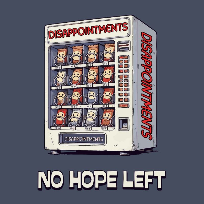 Plus d’espoir – Que des déceptions dans la machine