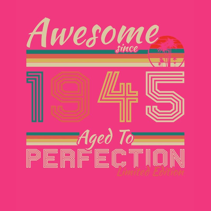 1945 Vintage Retro Geburtstagsgeschenk