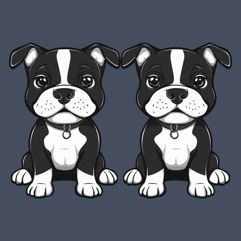 Pit Terrier Dog Comic