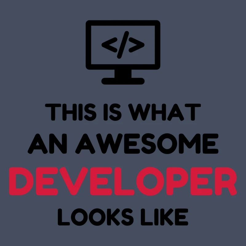 Developer Entwickler Développeur Computer Geek