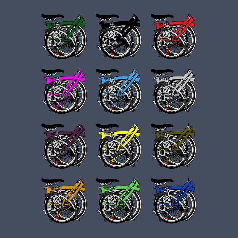 Brompton Bicycle Folded