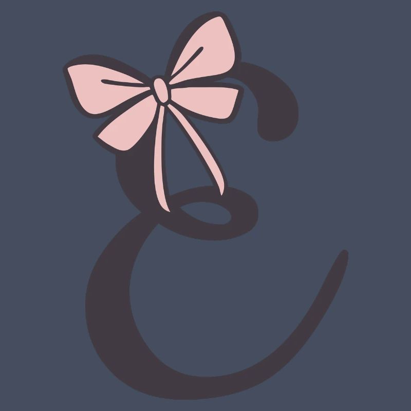 Anfangsbuchstabe E Schleifchen