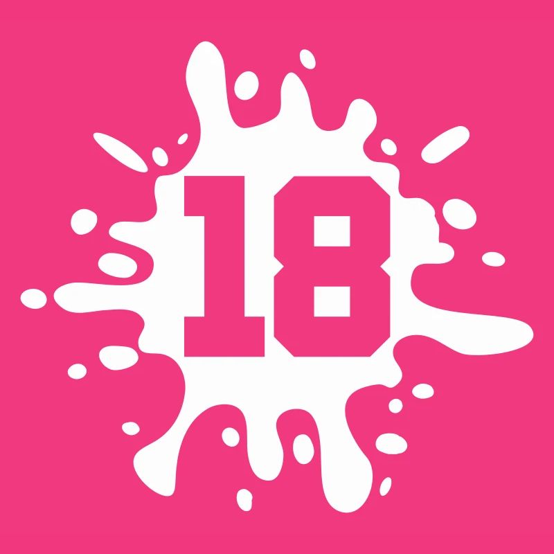 Farbklecks klecks 18