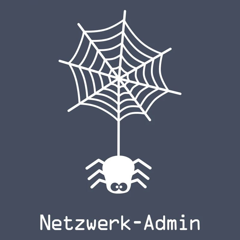 Spider Web Network Nerd Admin Administrator