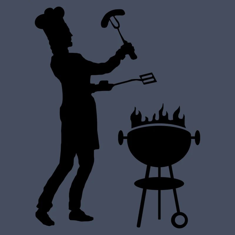 Freizeit - Mann Grill