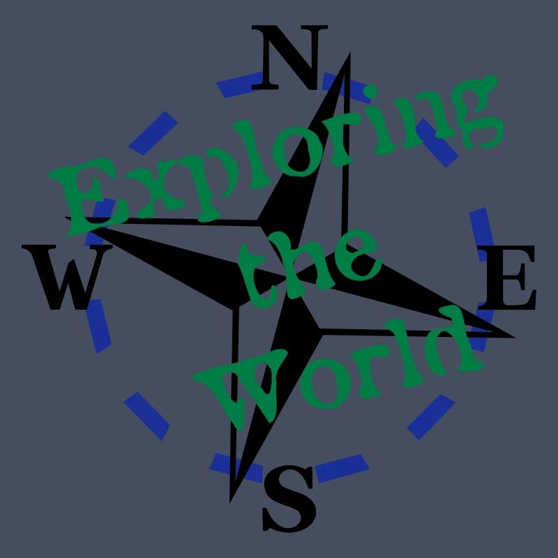 Compass - Explorer le monde - Vector 3 Couleur