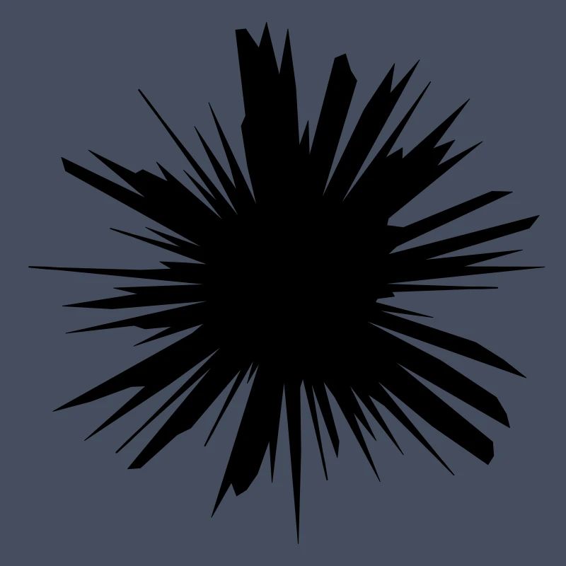 Conception de blast explosion destruction