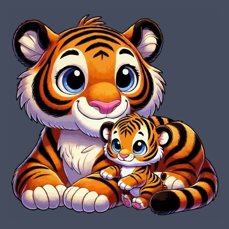 Tigermutter mit Kind