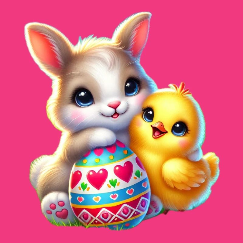 Easter Bunny Chick Egg