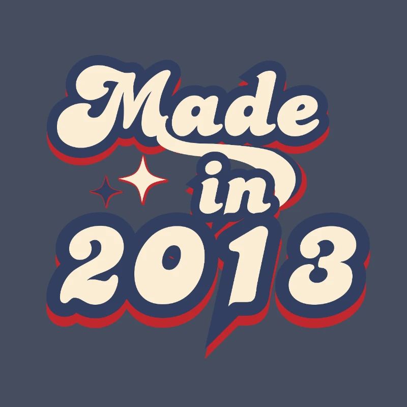 Made in 2013 retro