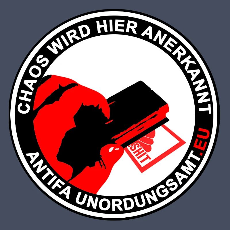 Timbre de bureau antifa Disorder