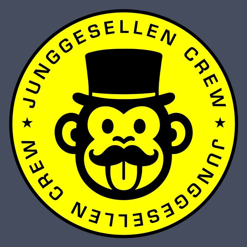 Junggesellen Crew Affe