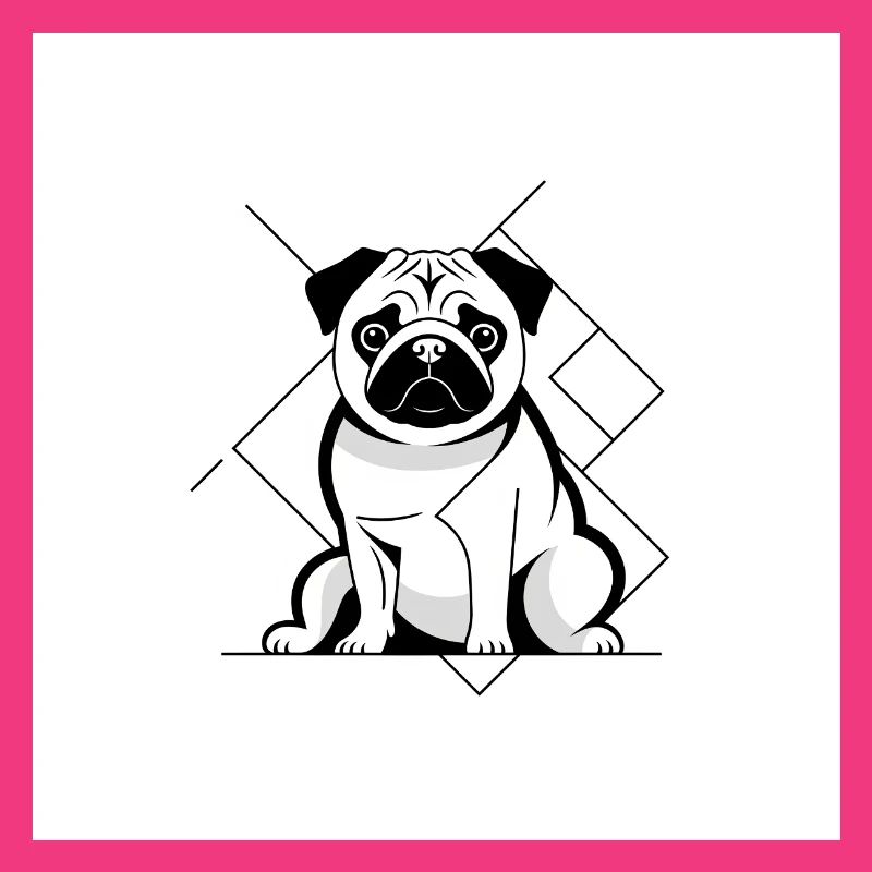 Mops Sitz
