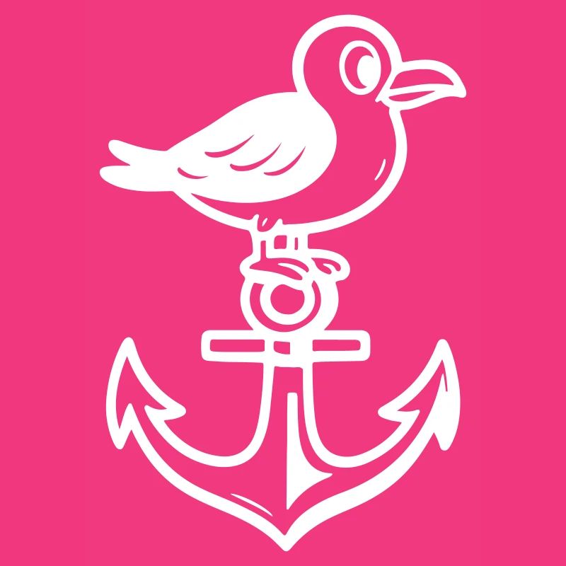 Seagull Anchor Comic