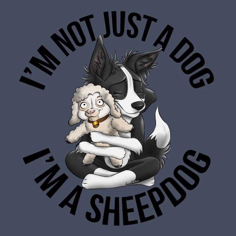 Ich bin ein Schäferhund - Schwarz