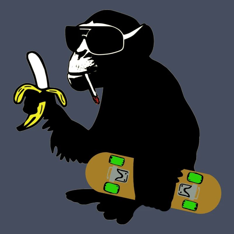 skateboard monkey