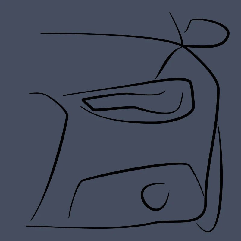 Auto Front Scheinwerfer Tribal