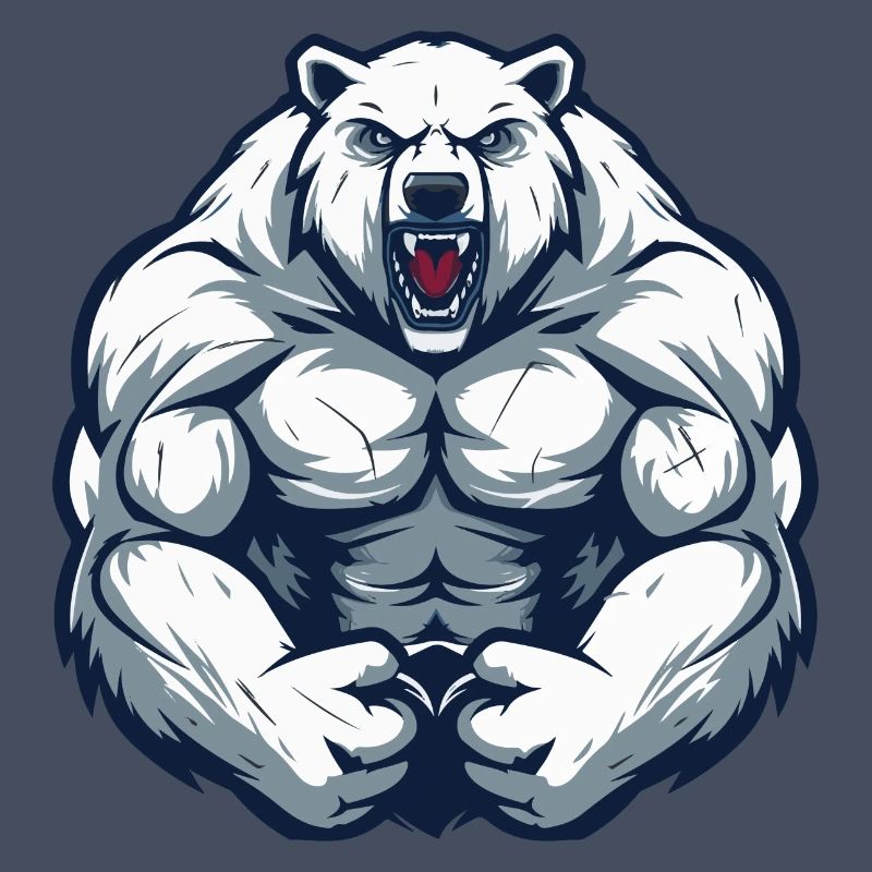 Eisbär Comic Workout