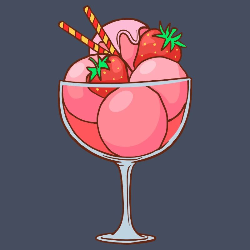 Eis Speiseeis Eiskrem Eiscreme Kugeleis Eisbecher