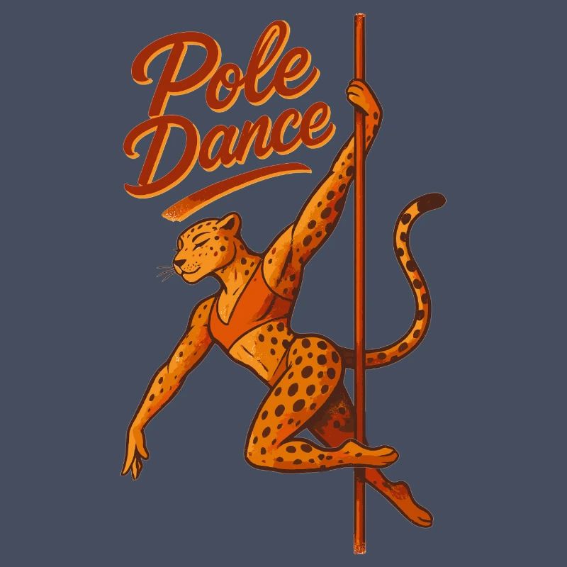 Pole Dance Leopard Pole Dancer Gift