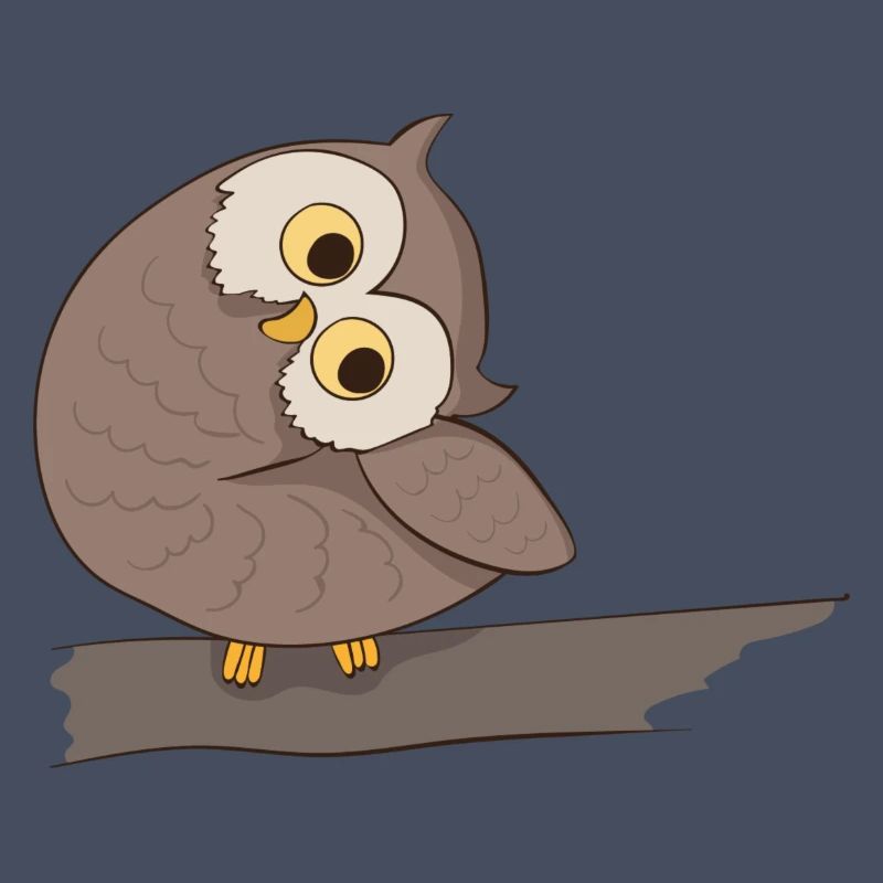 Uhu Eule Comic